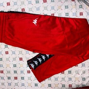 Kappa Red Track Pants